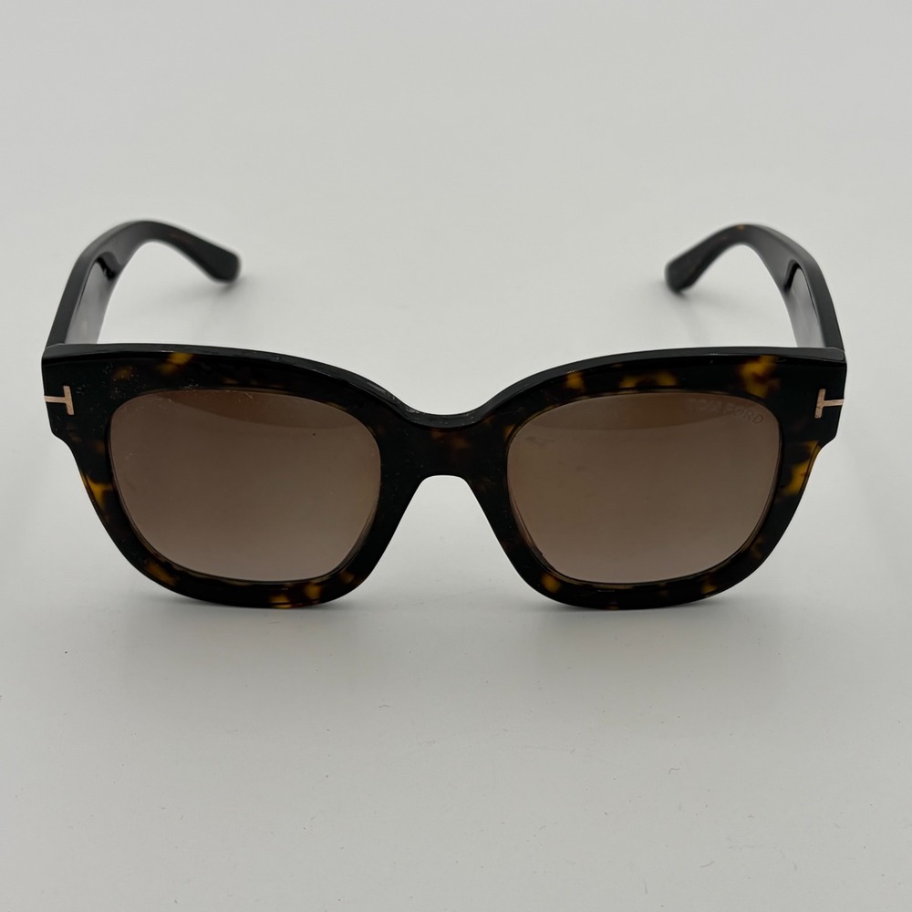 Tom Ford Sunglasses BEATRIX Tortoise Brown Designer Luxury Fashion